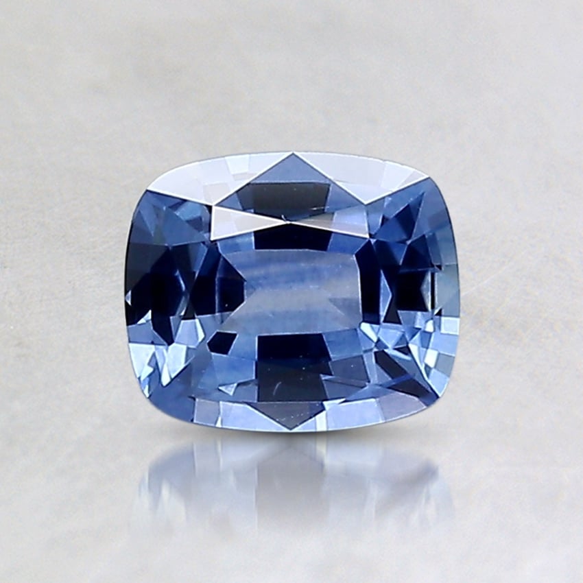 5.9x4.9mm Blue Cushion Sapphire