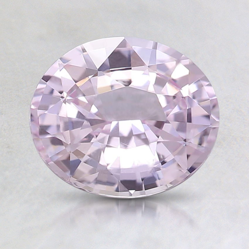 7.7x6.5mm Unheated Pink Oval Sapphire