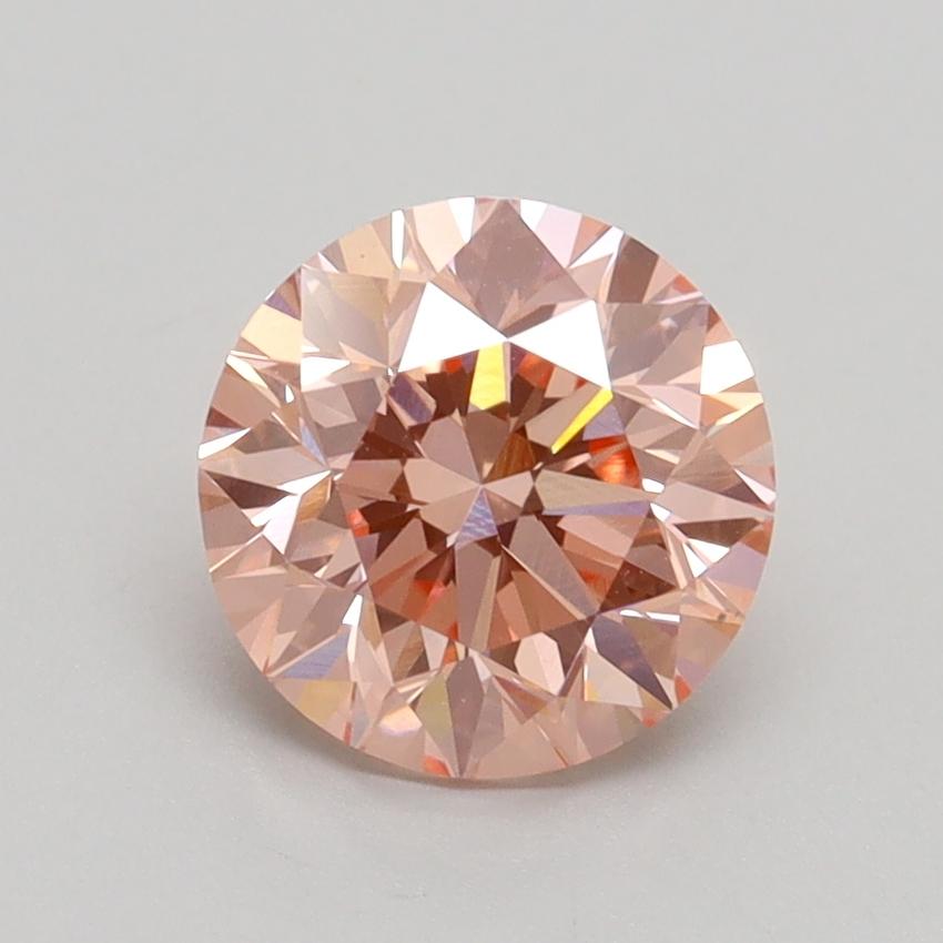 1.50 Ct. Fancy Intense Pink Round Lab Grown Diamond