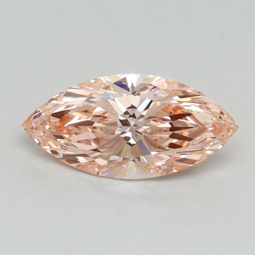 0.74 Ct. Fancy Intense Pink Marquise Lab Grown Diamond