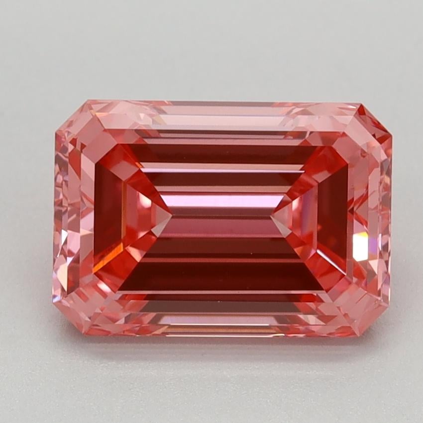 2.04 Ct. Fancy Vivid Pink Emerald Lab Grown Diamond