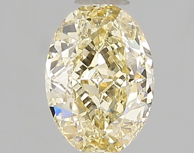 1.08 Ct. Fancy Intense Yellow Oval Lab Grown Diamond