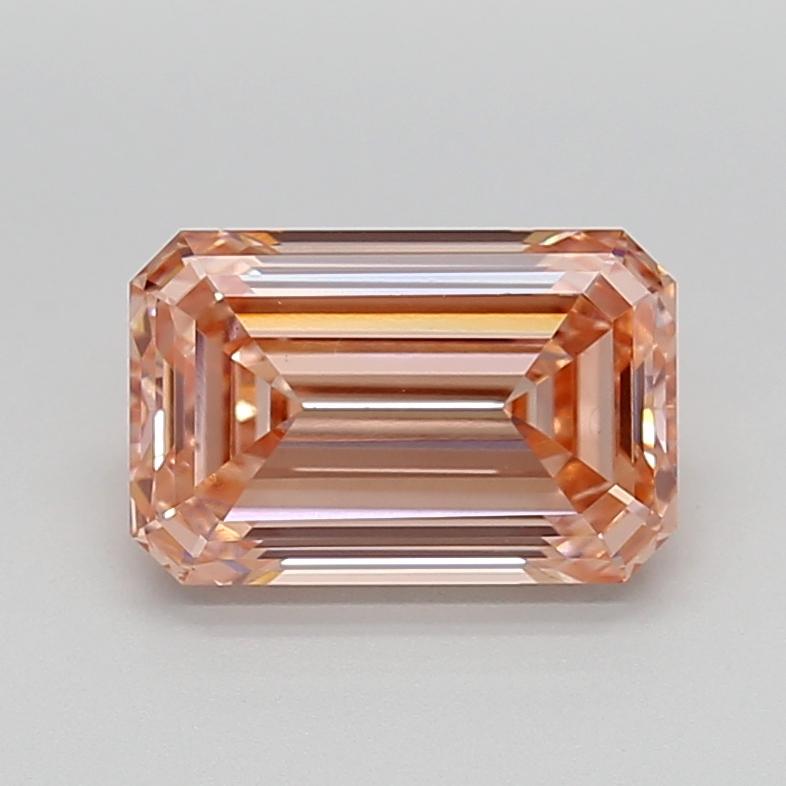3.02 Ct. Fancy Intense  Pink Emerald Lab Grown Diamond
