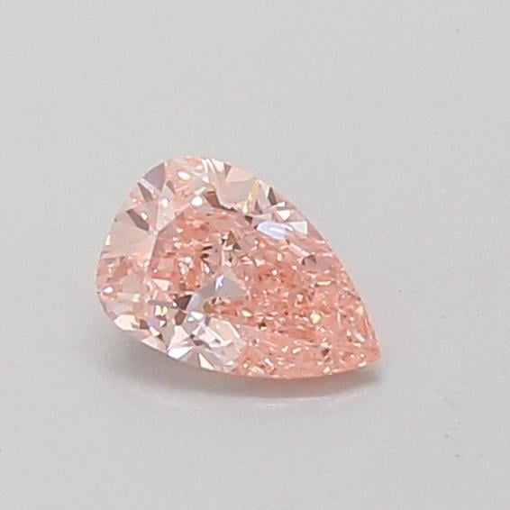 0.37 Ct. Fancy Vivid Pink Pear Lab Grown Diamond