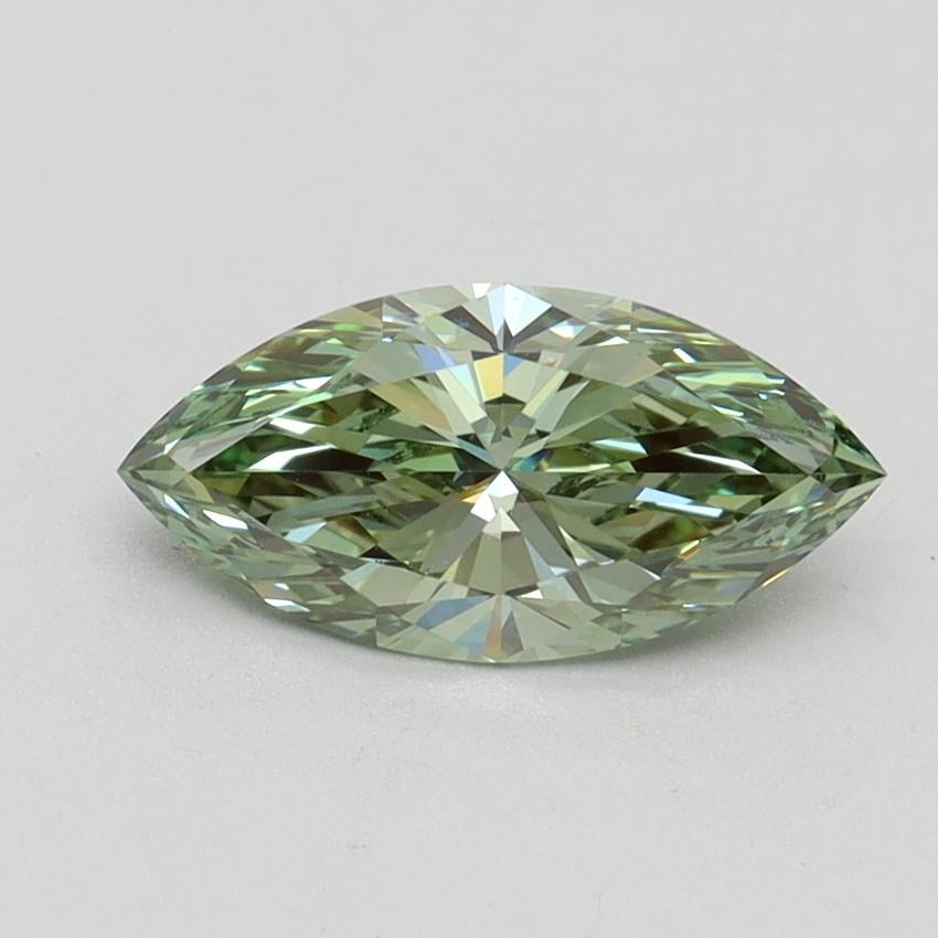 1.06 Ct. Fancy Intense Green Marquise Lab Grown Diamond