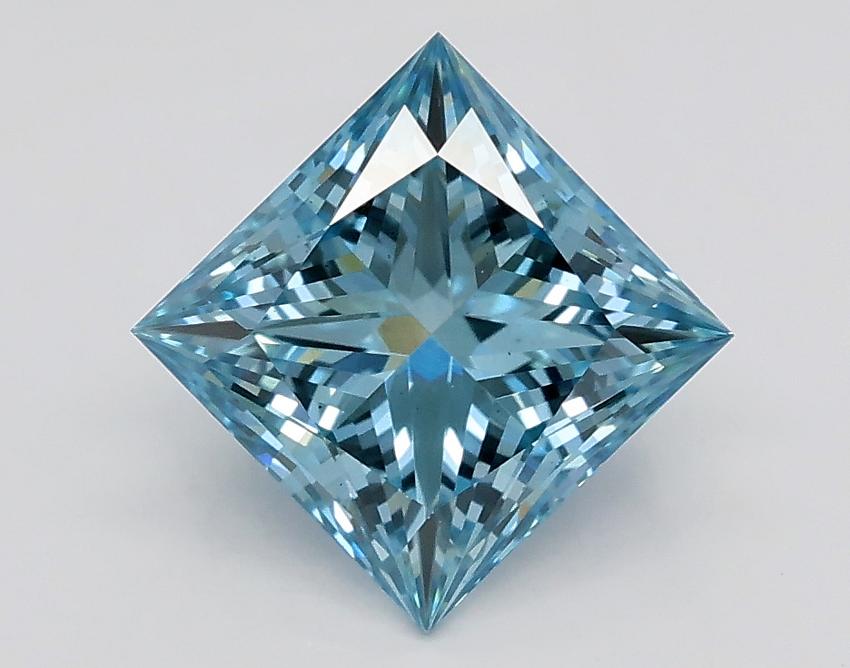 1.52 Ct. Fancy Blue Princess Lab Grown Diamond