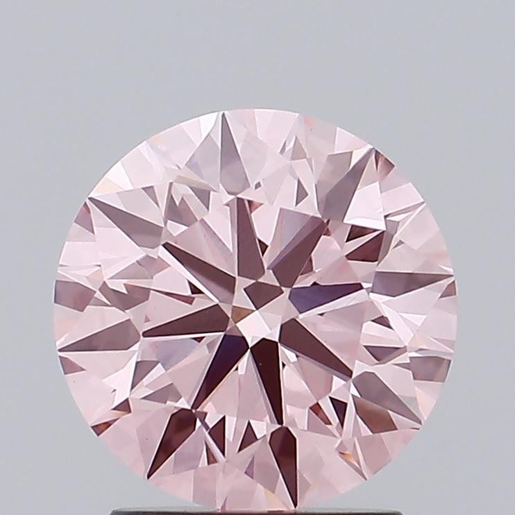 1.98 Ct. Fancy Intense Pink Round Lab Grown Diamond
