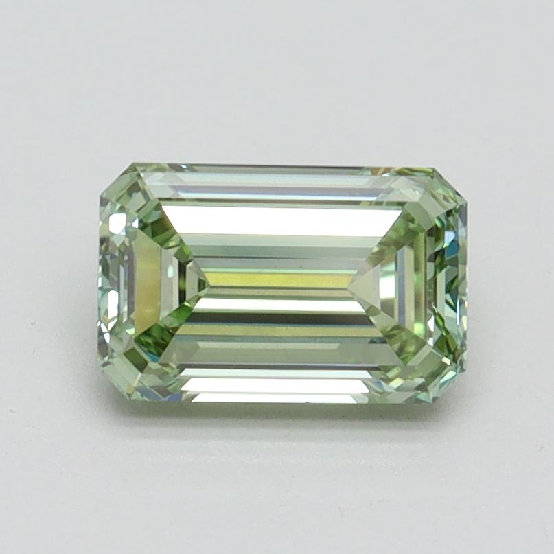 1.03 Ct. Fancy Intense Green Emerald Lab Grown Diamond