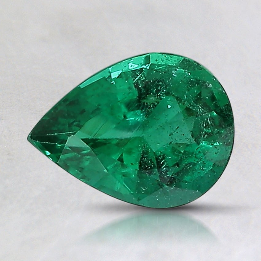 8.1x6.1mm Premium Pear Emerald