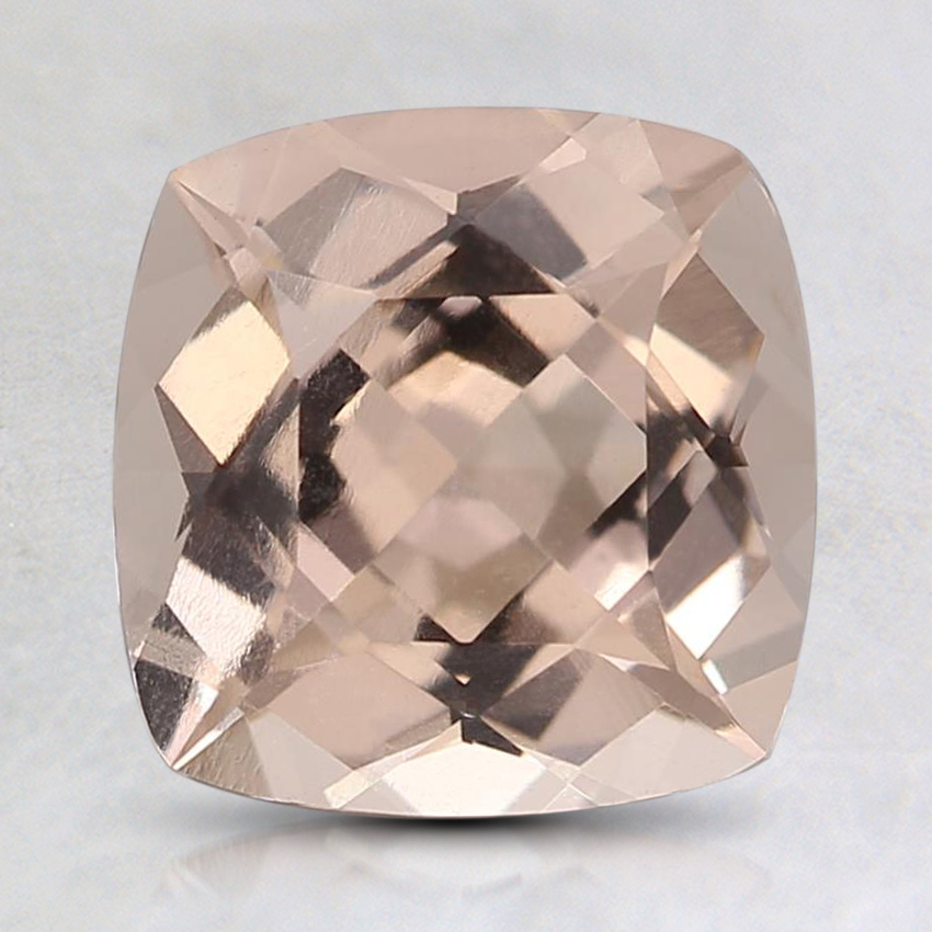 7.7mm Peach Cushion Morganite
