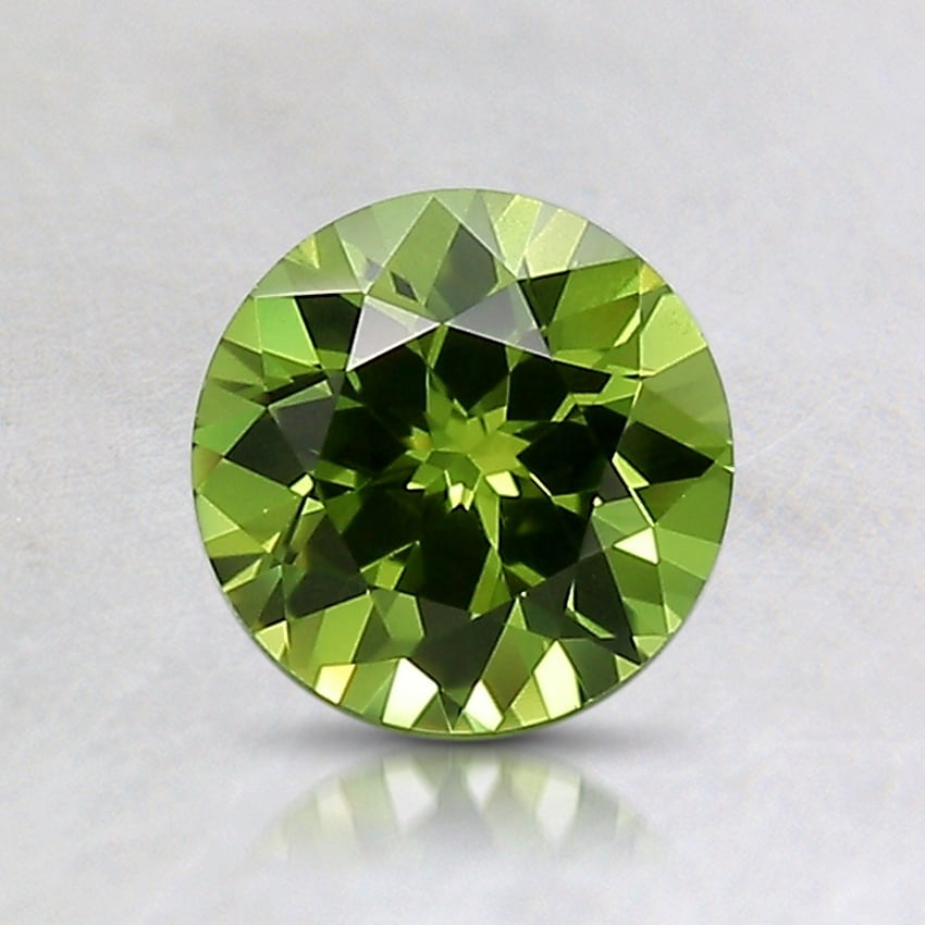 6mm Green Round Australian Sapphire
