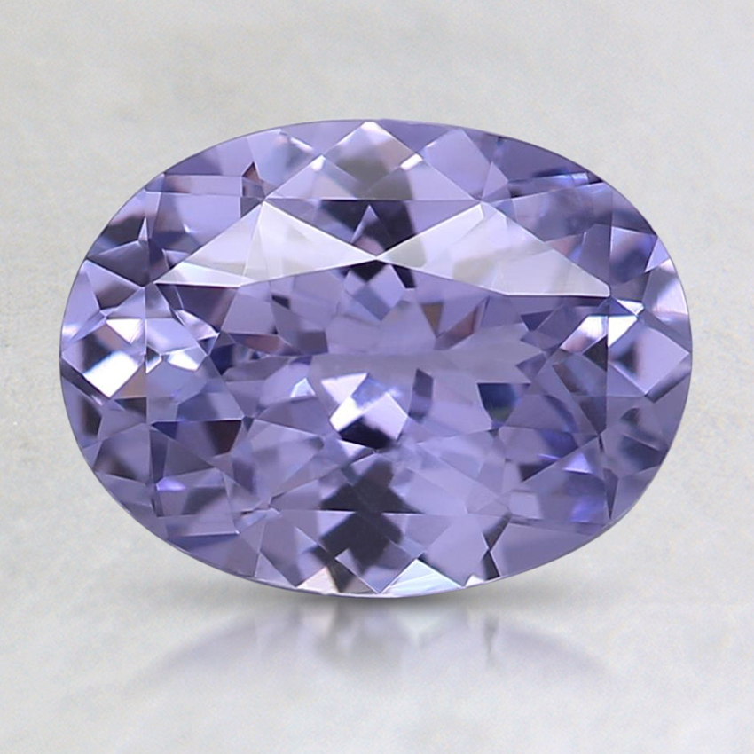 8.5x6.4mm Unheated Purple Oval Sapphire