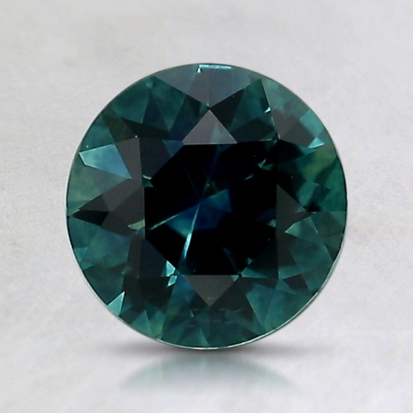 7mm Teal Round Montana Sapphire