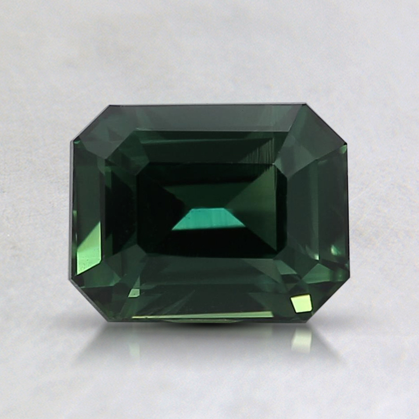 6.8x5.3mm Teal Emerald Sapphire