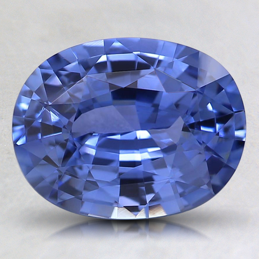 9.2x7.1mm Violet Oval Sapphire