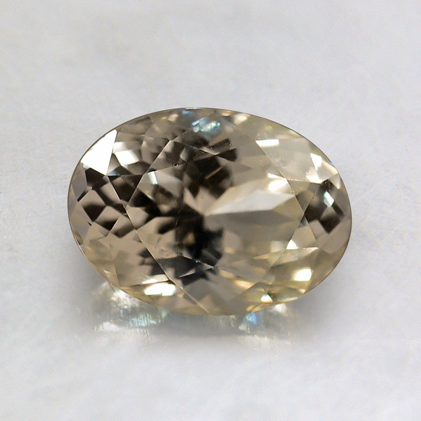 7X5mm Unheated White Oval Sapphire