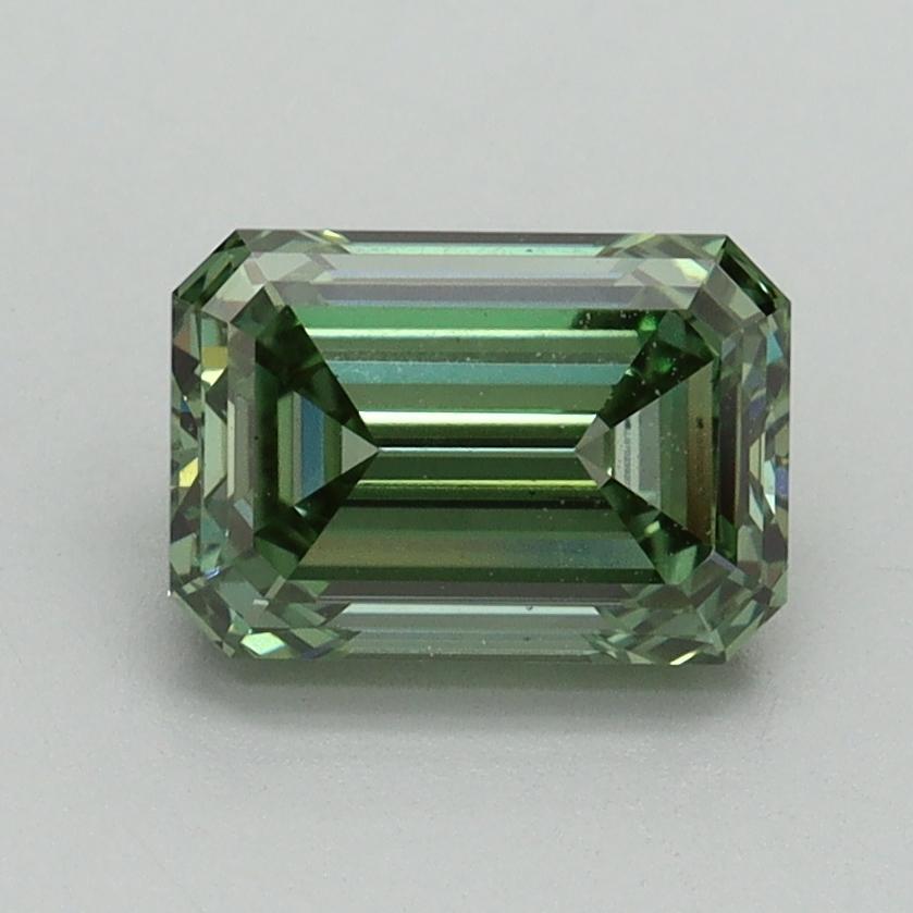 1.50 Ct. Fancy Vivid Green Emerald Lab Grown Diamond