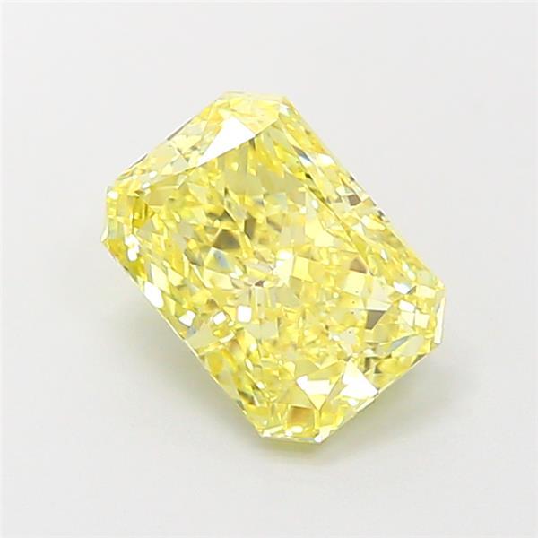 1.59 Ct. Fancy Intense Yellow Radiant Lab Grown Diamond