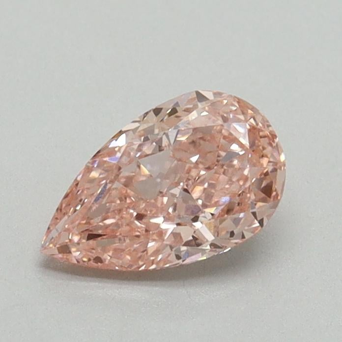 0.62 Ct. Fancy Vivid Pink Pear Lab Grown Diamond