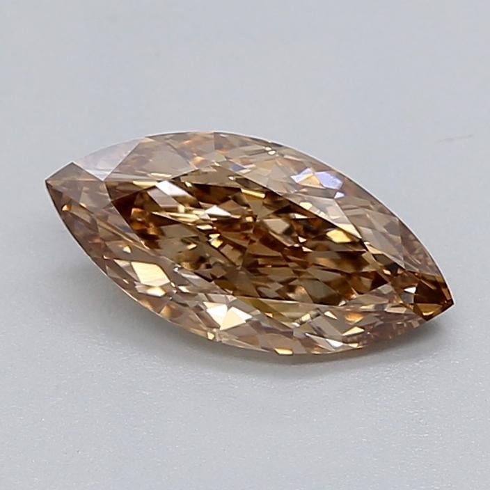 1.05 Ct. Very Light  Brown Marquise Lab Grown Diamond