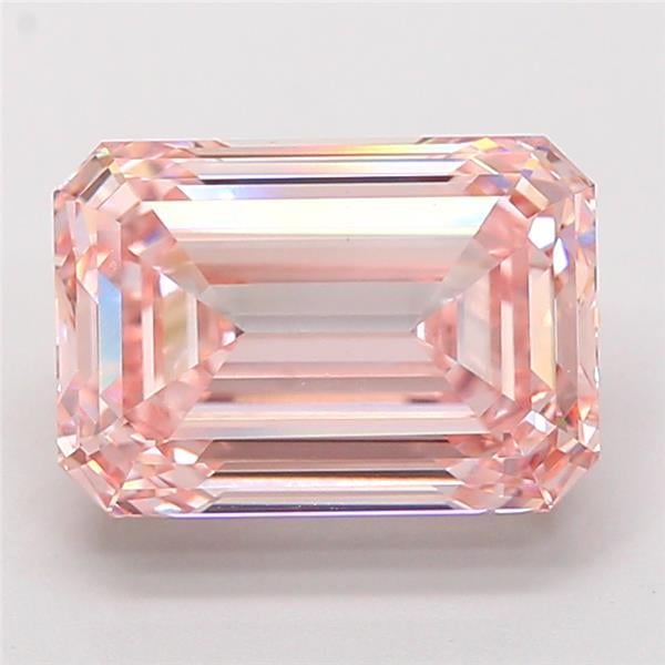 5.08 Ct. Fancy Intense Pink Emerald Lab Grown Diamond