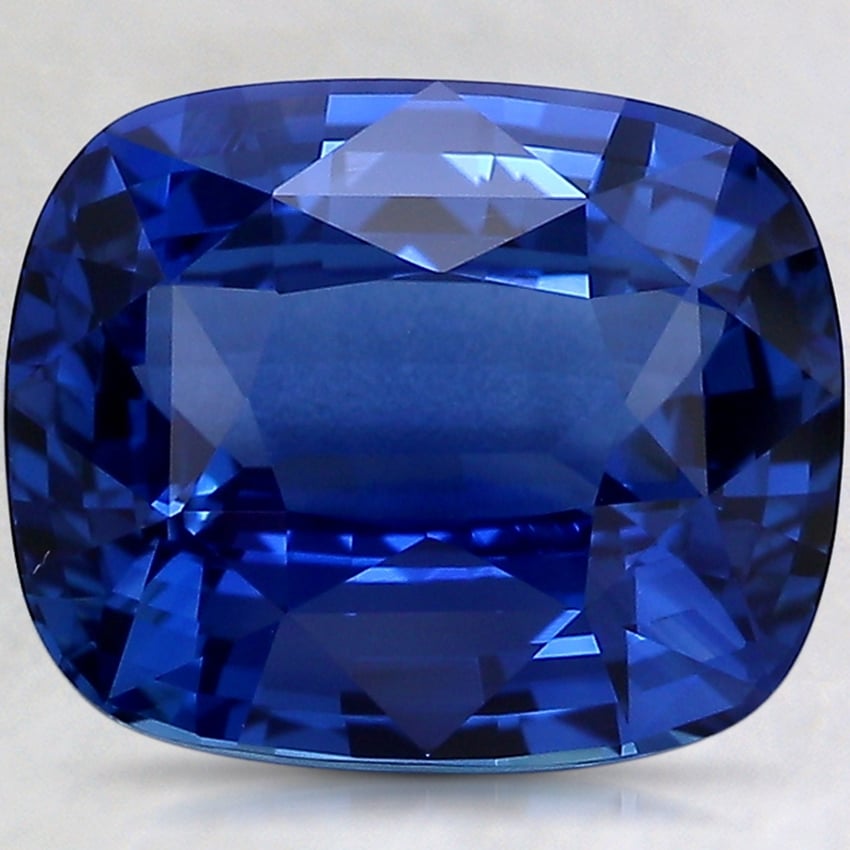 11x9mm Premium Blue Cushion Sapphire