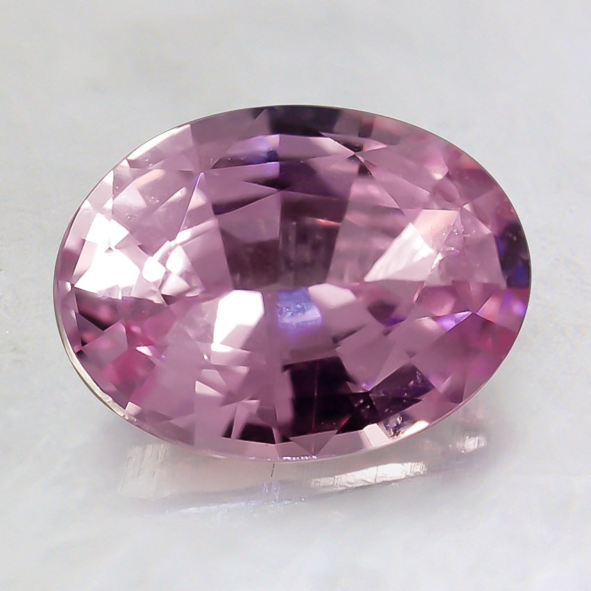 8.1X6mm Pink Oval Sapphire