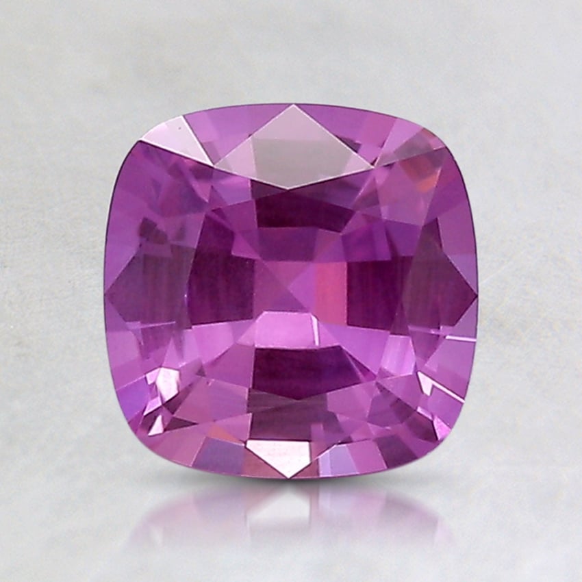 6.5mm Pink Cushion Sapphire