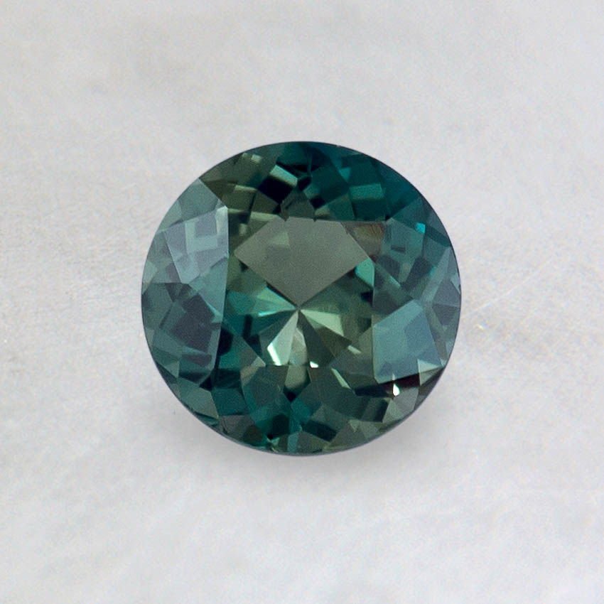 5.5mm Teal Round Sapphire