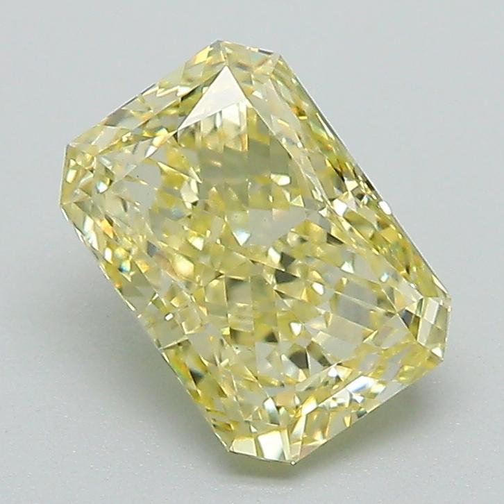 1.56 Ct. Fancy Intense Yellow Radiant Lab Grown Diamond