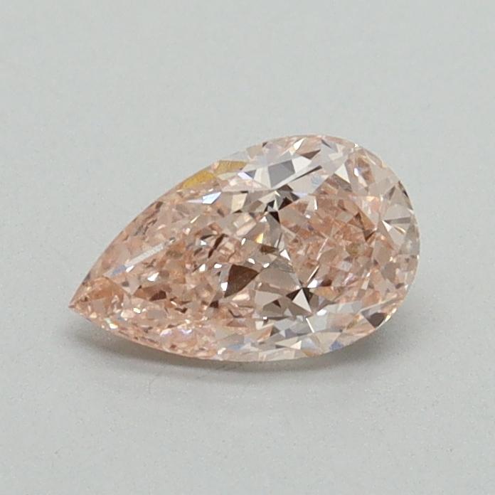 0.51 Ct. Fancy Intense Pink Pear Lab Grown Diamond