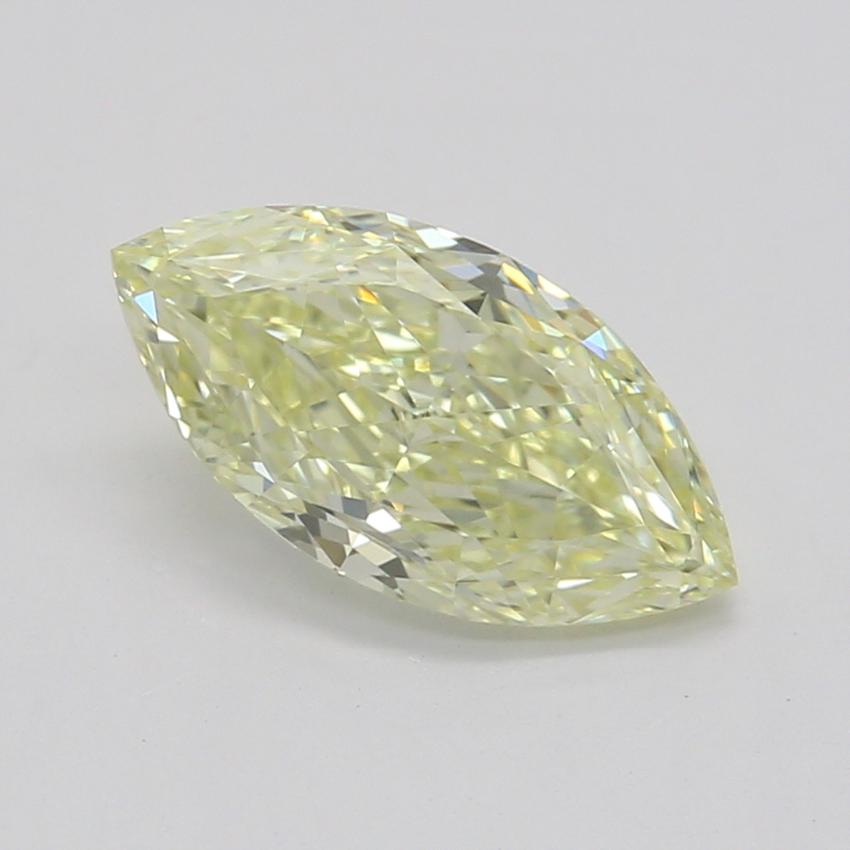 0.71 Ct. Fancy Light Yellow Marquise Diamond