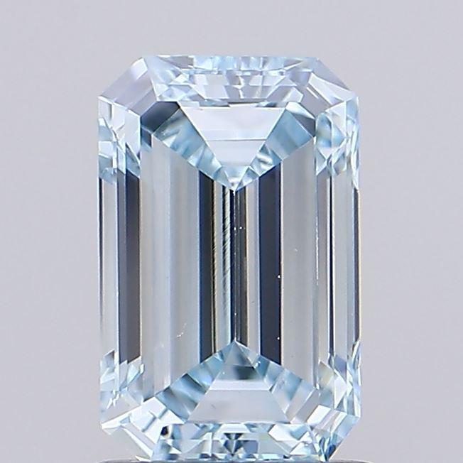 1.07 Ct. Fancy  Blue Emerald Lab Grown Diamond