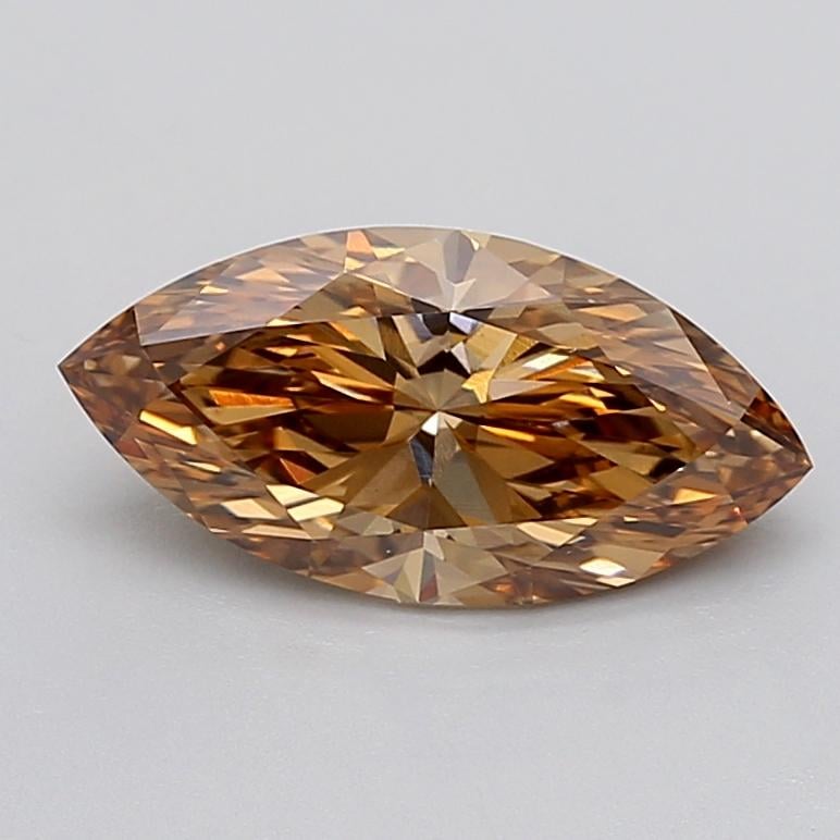 2.06 Ct. Fancy  Brown Marquise Lab Grown Diamond