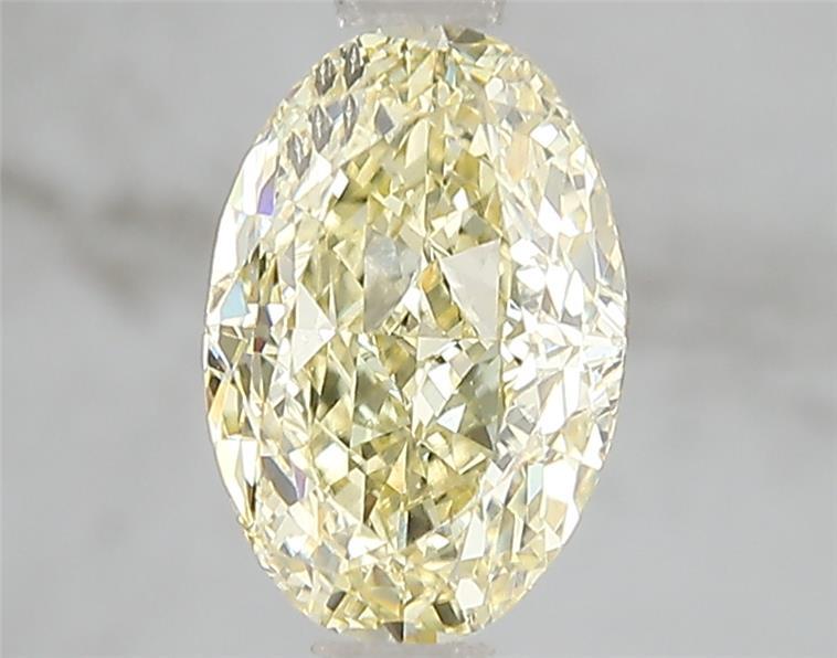 2.01 Ct. Fancy Intense Yellow Oval Lab Grown Diamond
