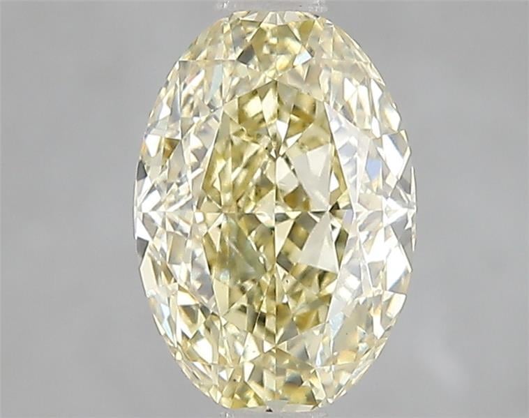 1.90 Ct. Fancy Intense Yellow Oval Lab Grown Diamond