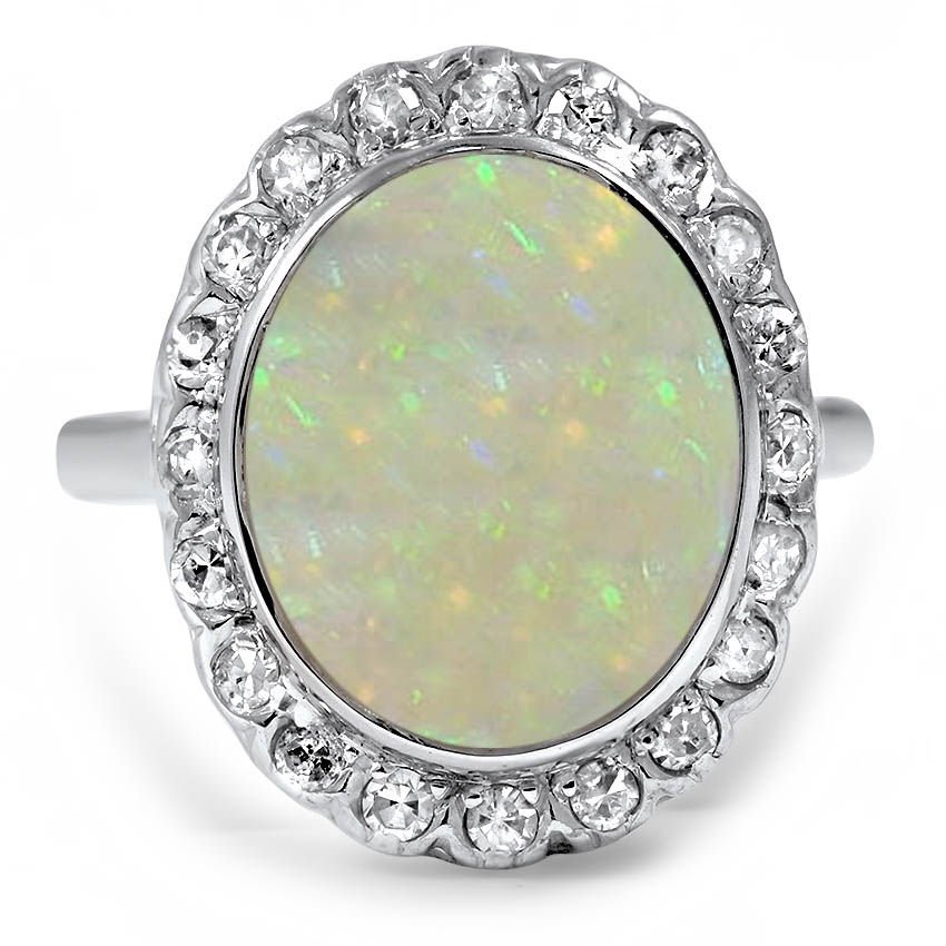 Retro Opal Vintage Ring