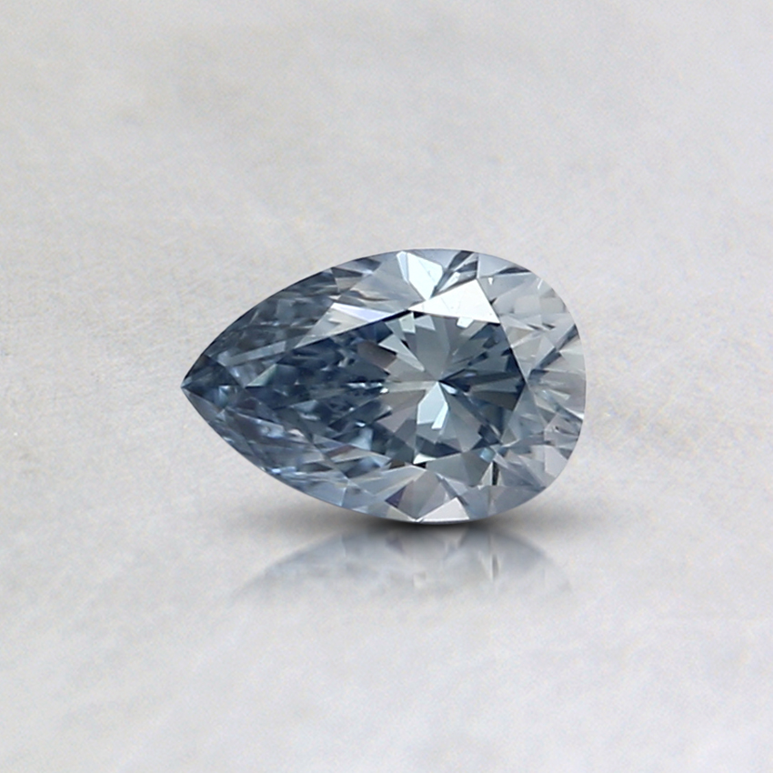 0.31 Ct. Fancy Light Blue Pear Lab Grown Diamond