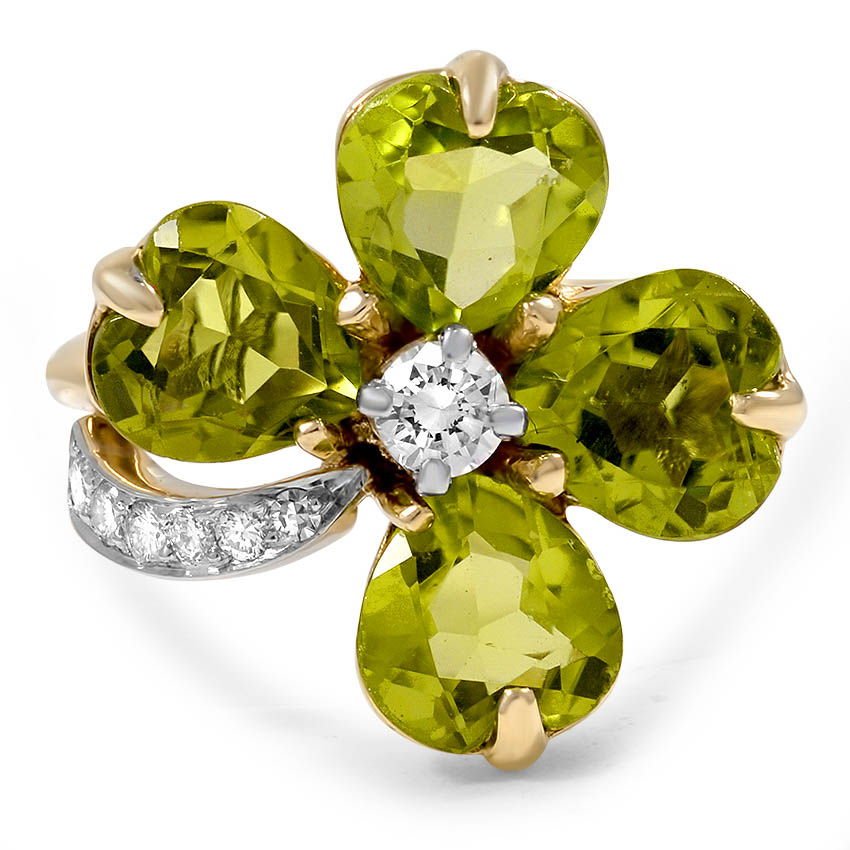 Modern Diamond Vintage Ring