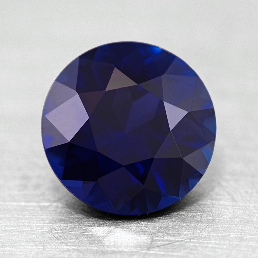 7mm Super Premium Blue Round Sapphire