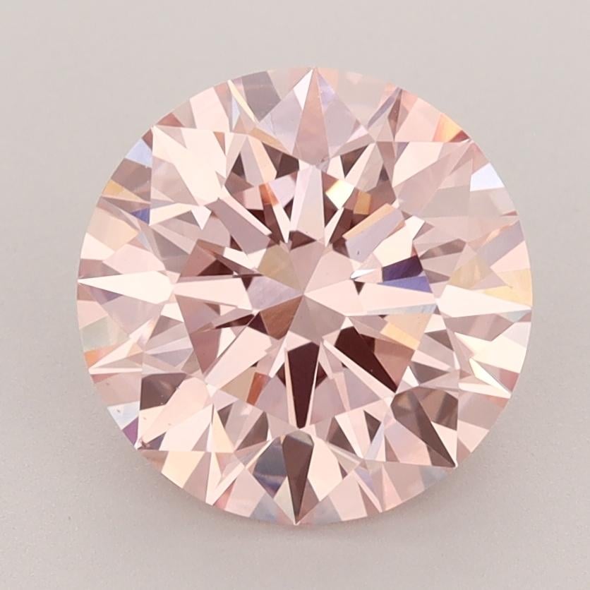 3.05 Ct. Fancy Intense  Pink Round Lab Grown Diamond