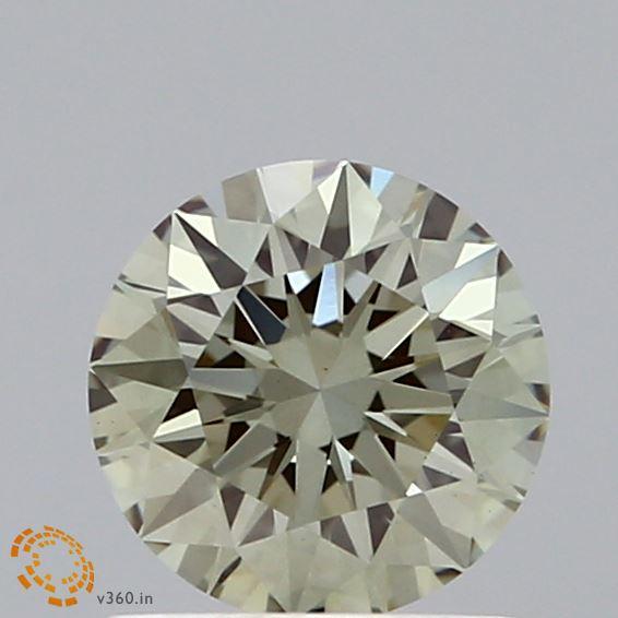 1.00 Ct. Fancy Intense Green Round Lab Grown Diamond