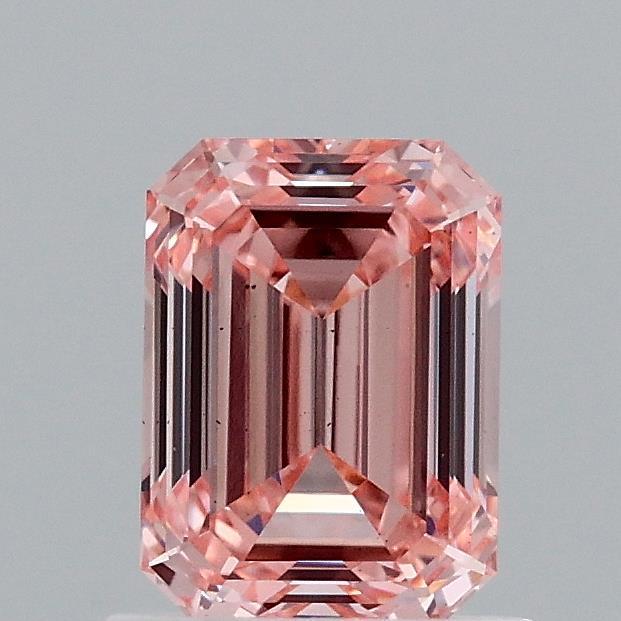 1.06 Ct. Fancy Vivid Pink Emerald Lab Grown Diamond