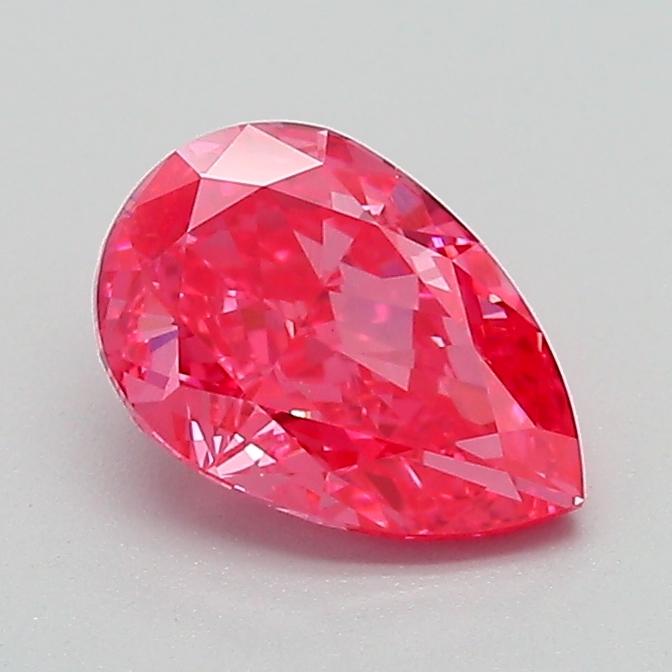 1.02 Ct. Fancy Vivid Pink Pear Lab Grown Diamond