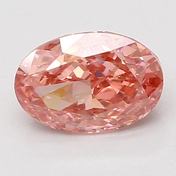 1.56 Ct. Fancy Vivid Pink Oval Lab Grown Diamond