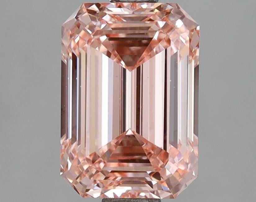 2.07 Ct. Fancy Vivid Pink Emerald Lab Grown Diamond