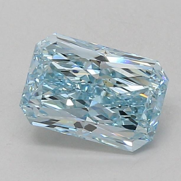 1.52 Ct. Fancy Vivid Blue Radiant Lab Grown Diamond