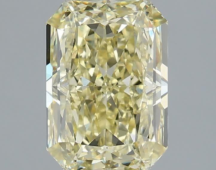 2.05 Ct. Fancy  Yellow Radiant Lab Grown Diamond