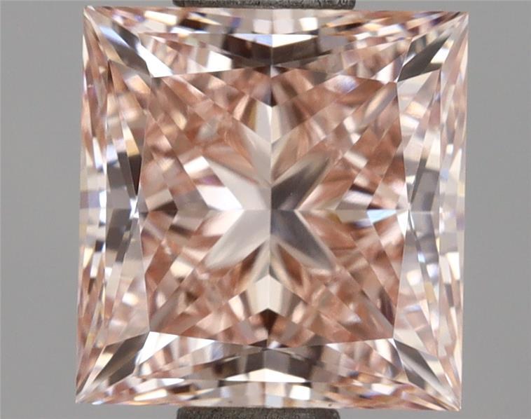 1.98 Ct. Fancy Intense Pink Princess Lab Grown Diamond
