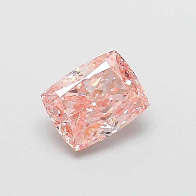 1.53 Ct. Fancy Intense Pink Cushion Lab Grown Diamond